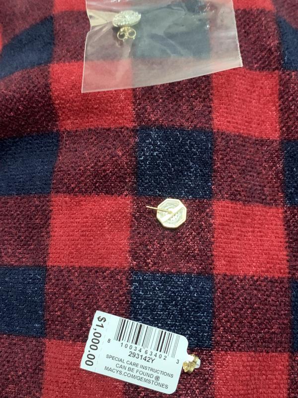 I just wanted diamond earrings not a diamond flower project…