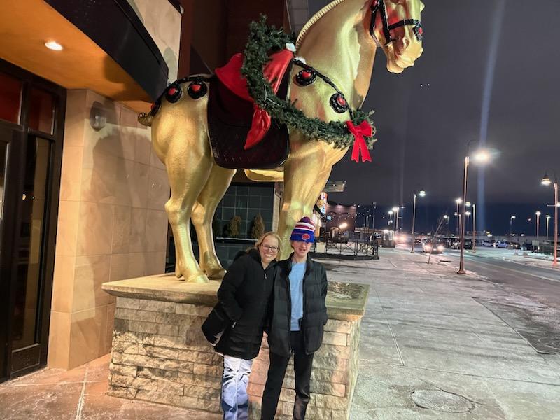 Thanks for a great dinner Keryn