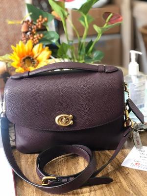 COACH Cassie Crossbody In Polished Pebble Leather Macy s