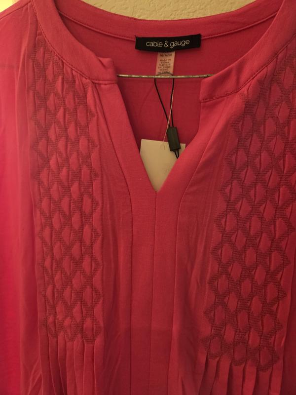 Very soft knit, I will need to iron it.