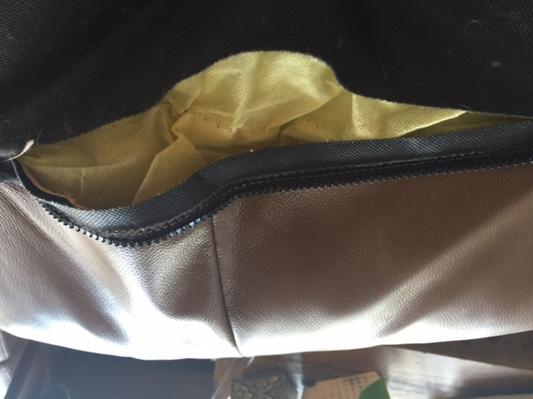 Back of back cushion