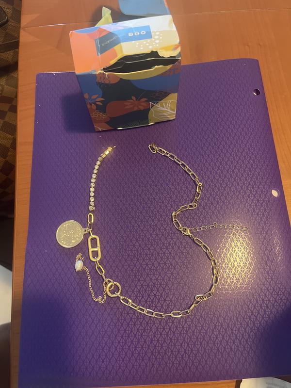 Chain is broken away from closure