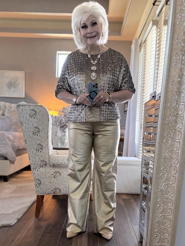 Check out these holiday pants!