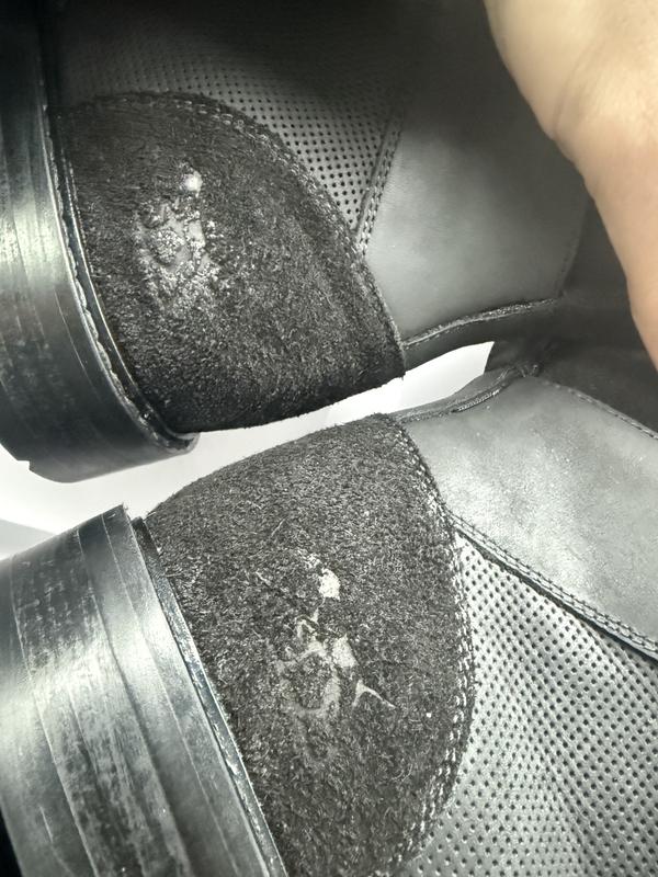 Brand new they look worn and terrible quality