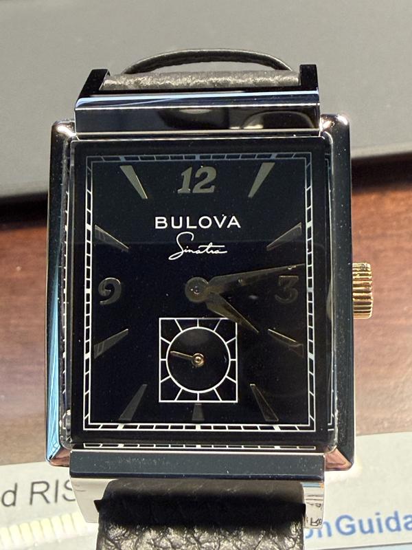 【美品】 Bulova ブローバ フランクシナトラ マイウェイ クォーツ Amazon.com: Bulova Men's Frank Sinatra 