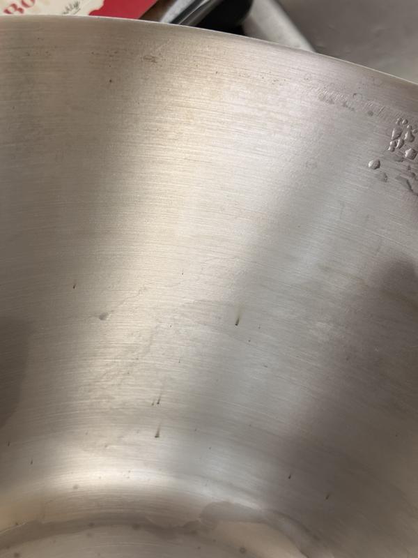 rust spots, and and stains from just boiling water