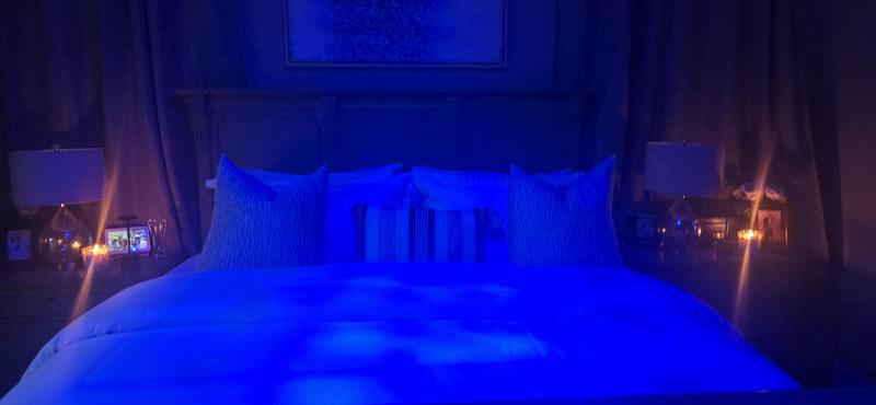 Duvet set with mood Lighting