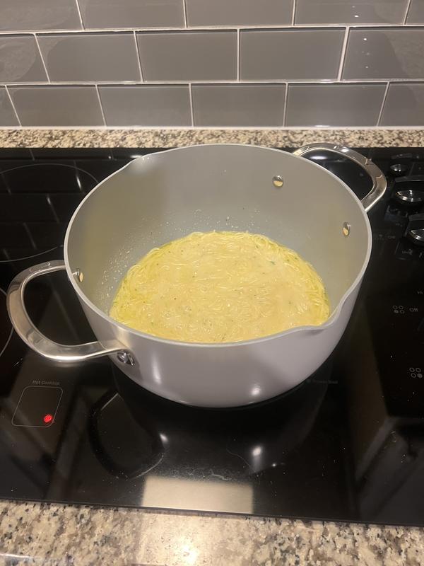 Pouring spouts on two sides