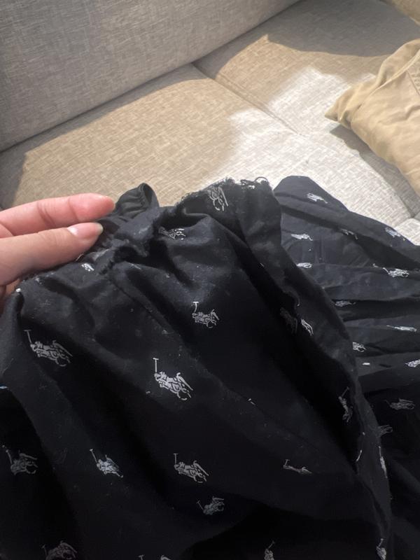 Allover Pony Print Pajama Pants