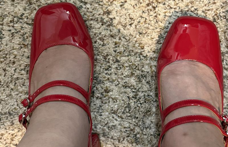 Red shoes