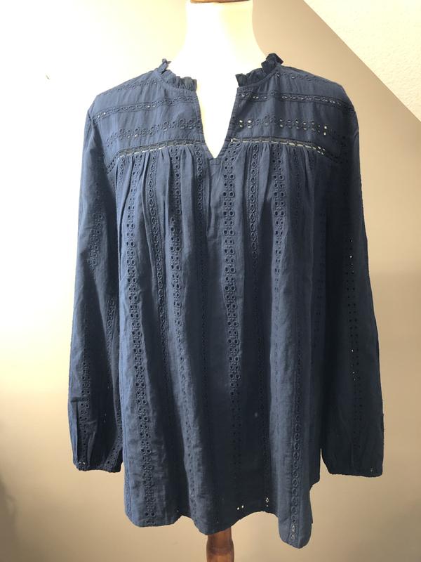 売れ筋商品|||スタイルアンドコー カットソー トップス レディース Women's Eyelet Split-Neck Blouse, Exclusively at Macy's Bright White Combo Style & Co Women's Eyelet Split-Neck Blouse, Exclusively at