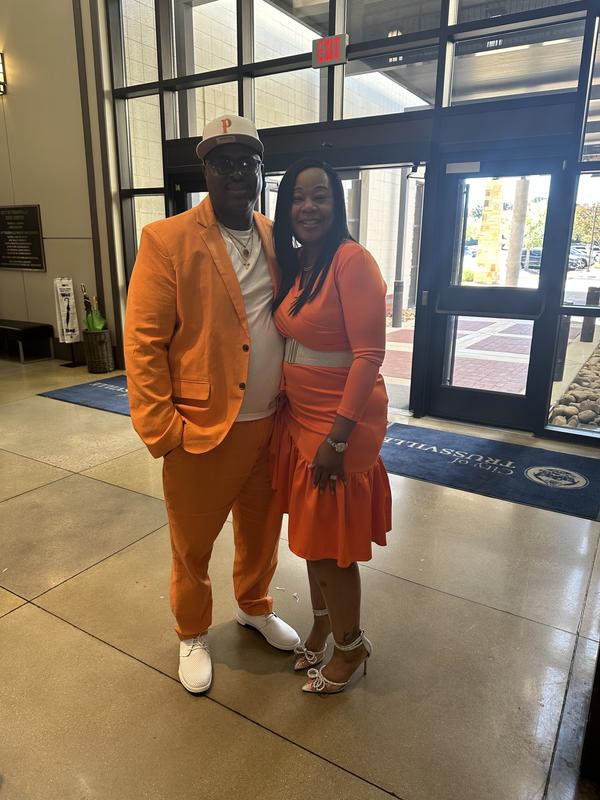 Look at the shoe it was perfect for the occasion 🥰