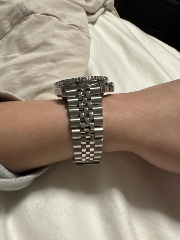 Men's Automatic 5 Sports Stainless Steel Bracelet Watch 42.5mm SSK035
