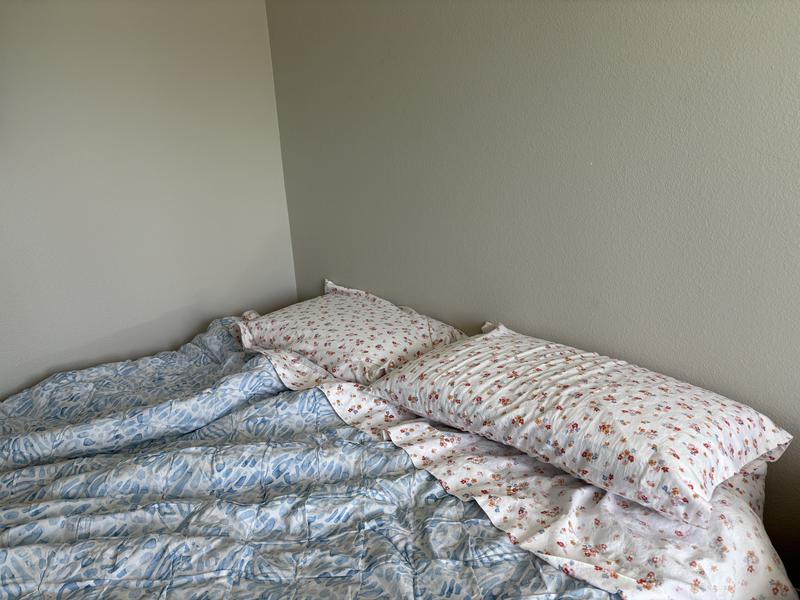 Printed Cotton Sateen 3-Pc. Sheet Set, Twin XL, Exclusively at Macy's 