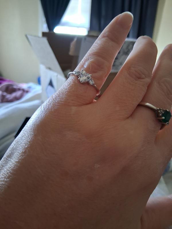 Sterling Silver Women's Unique Love Locking Ring - 3mm Simple Silver Band, Sizes 2-13, 925