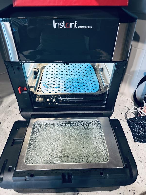 Glass broke when heat came on