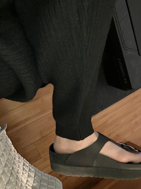 The cuff makes for a great length for different heights