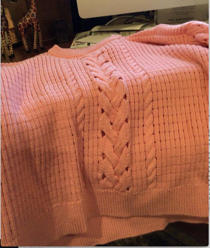 sweater perfect after washing in machine