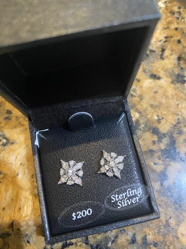 The earrings
