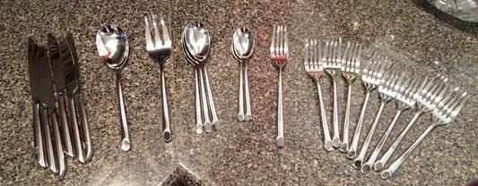 Pieces we had to replace