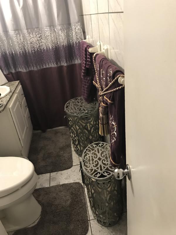 The gray to my purple