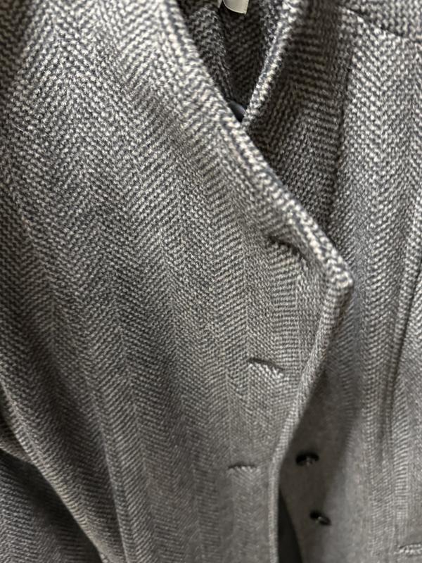 Left picture one in store cream and beige, ordered item on ticket , but black and brown as in second picture, very dark