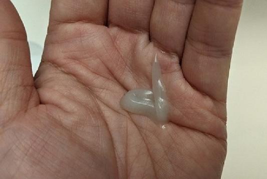 Just squeezed from the bottle...