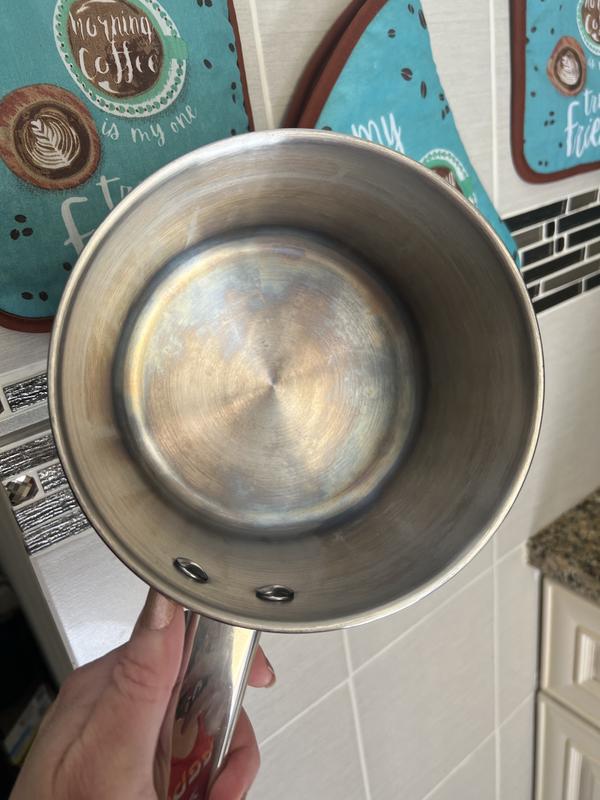 This is the medium saucepan that also stained after boiling potatoes.