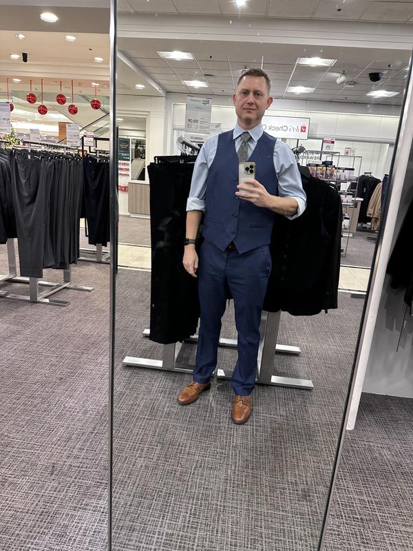 Men's Slim-Fit Stretch Solid Suit Separates, Created for Macy's  