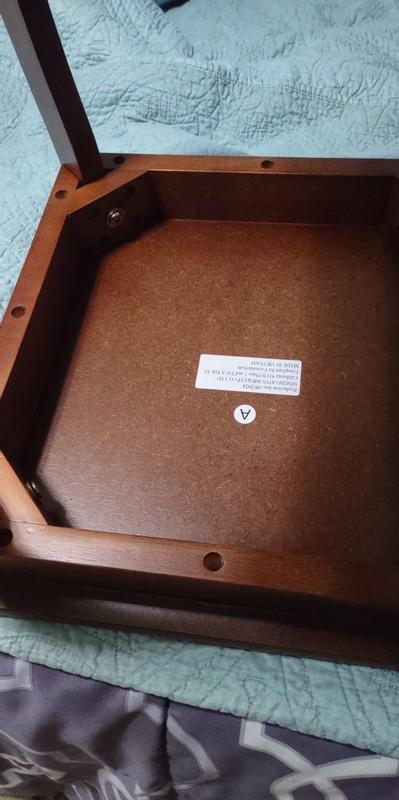 Table underside - looks the same as the top.