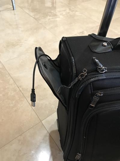 charger, phone pouch