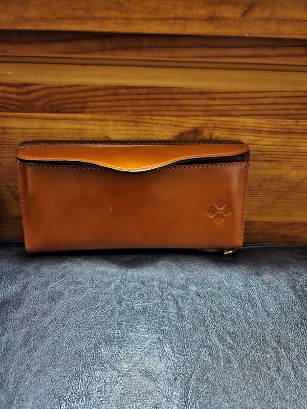 Patricia Nash Valentia Tan cheapest Tooled Leather Wallet