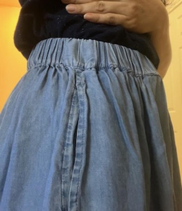 Elastic waist band - no zipper