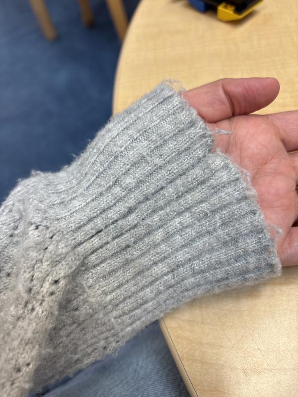 First time wearing it and it already became like this.