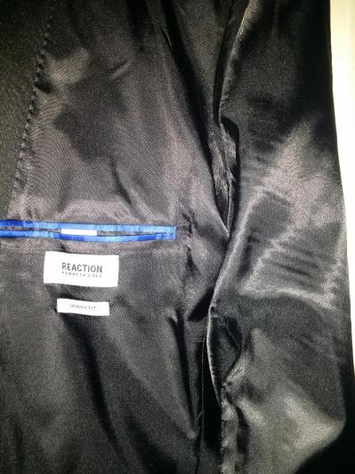 The inside of the sleeve