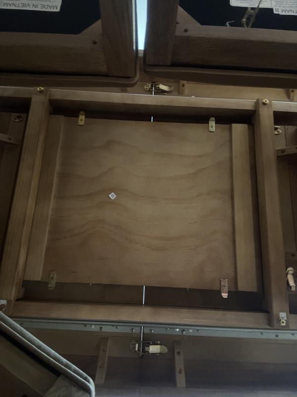 Leaf is stored underneath