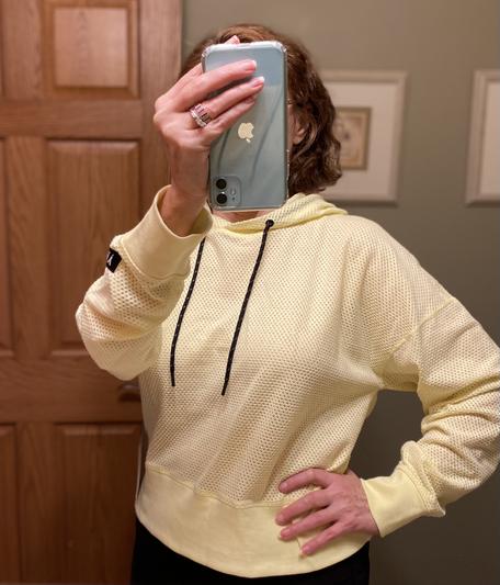 DKNY Sports Mesh Hoodie