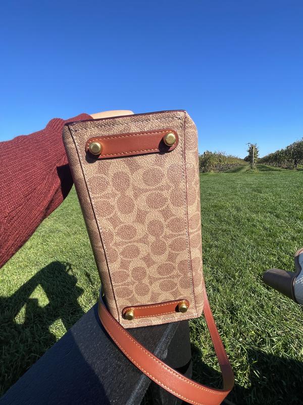 Look at that beautiful hardware on the bottom