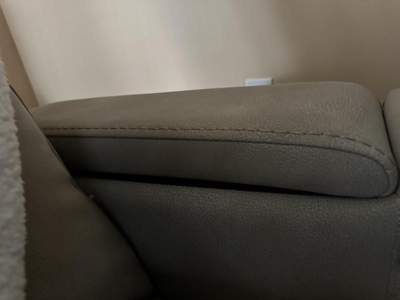 The first picture is with the gap. The second is the other side not damaged.