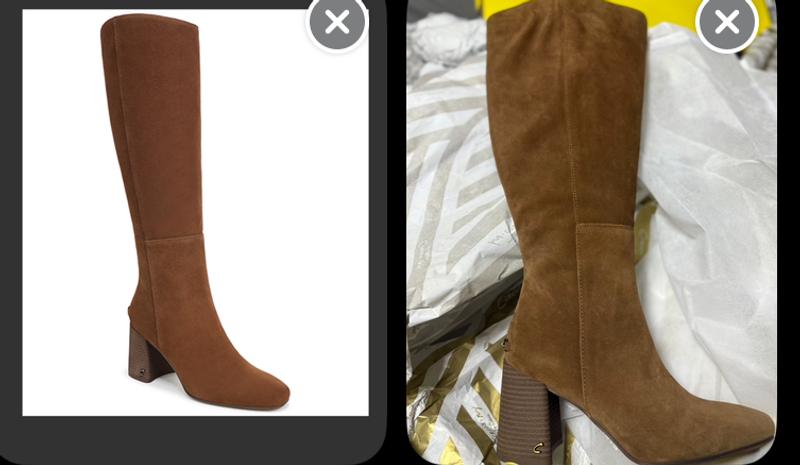 As you can see more brown.