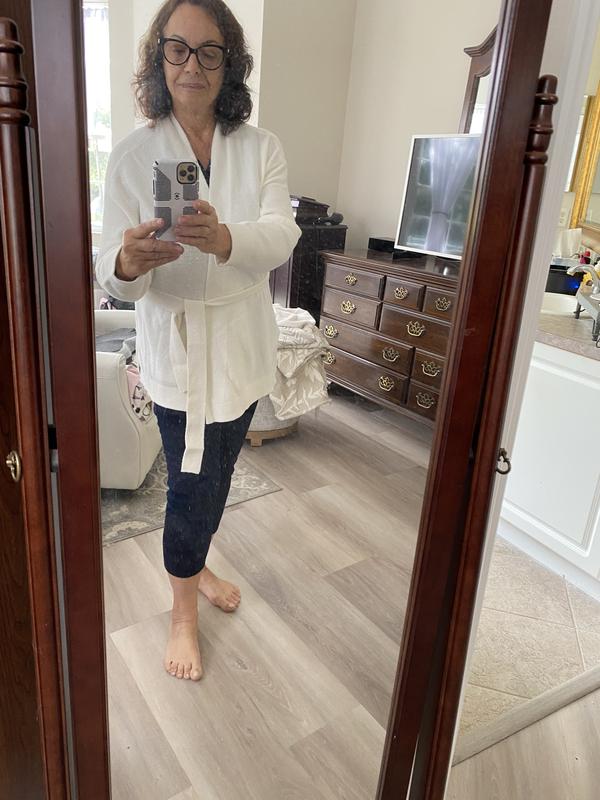 Ready to enjoy my favorite TV show in my comfy robe.