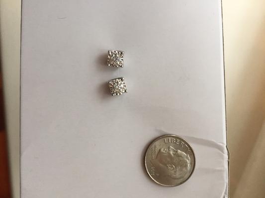 Earrings size display