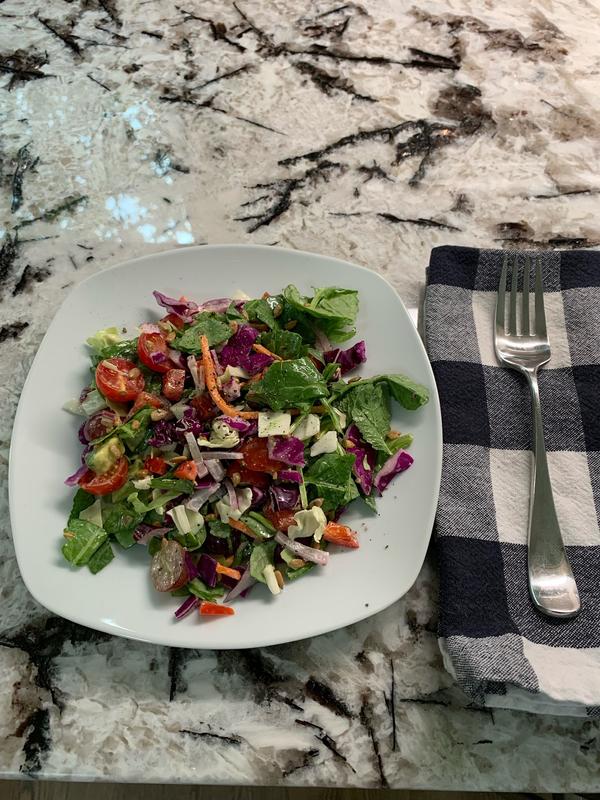 A salad plate.