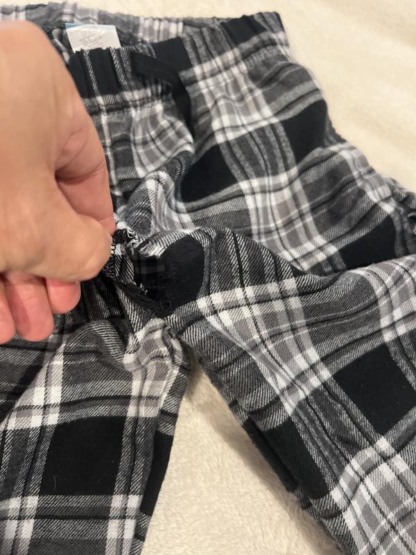 Tear on leg and crutch