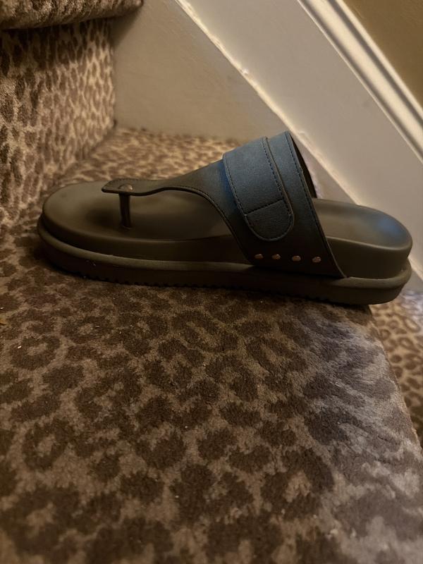 Green sandals