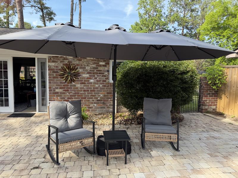 My new patio set.