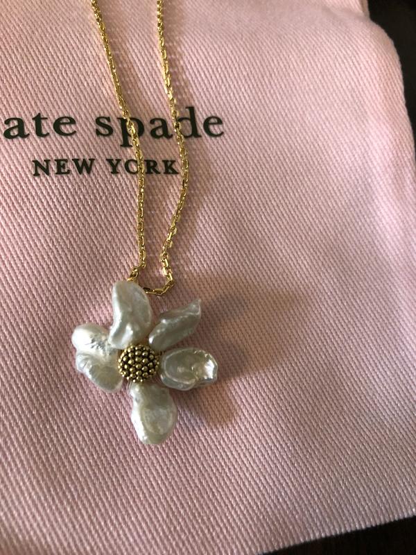 kate spade new york Floral Frenzy Cultured Freshwater Pearl Flower
