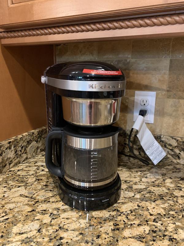 My beautiful Kitchenaid coffeemaker!  I love the removable water reservoir!!