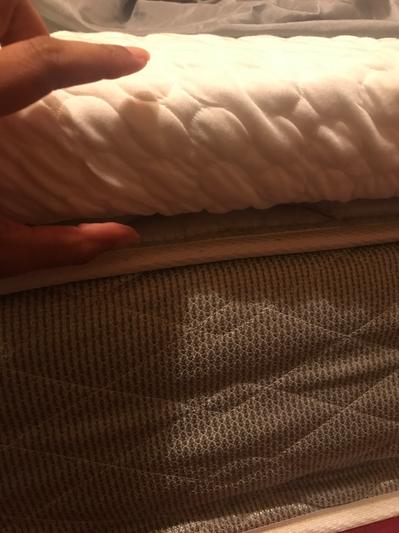 thickness of the mattress topper