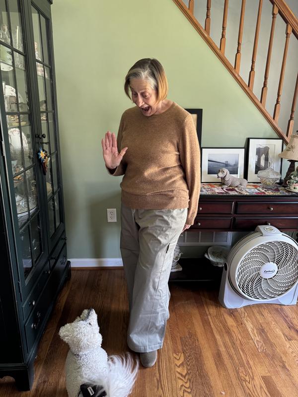 So mom, those pants look cool
